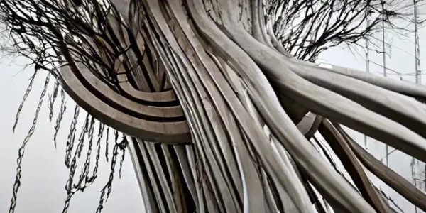 Скульптура «Дерево дождя»